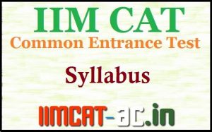 CAT syllabus
