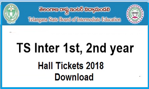 TS Inter 1st Year & 2nd Year Hall Tickets Download